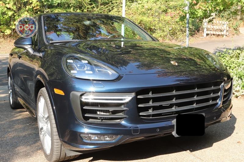 Moonlight blue metallic porsche